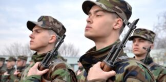 600 de tineri au fost luați la armată de la începutul anului