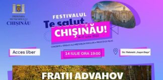 Festivalul „Te salut, Chișinău!” începe în Capitală. Este anunțat un program bogat de evenimente